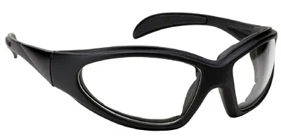 4365 Chopper Black Frame with Clear Lens Sunglasses