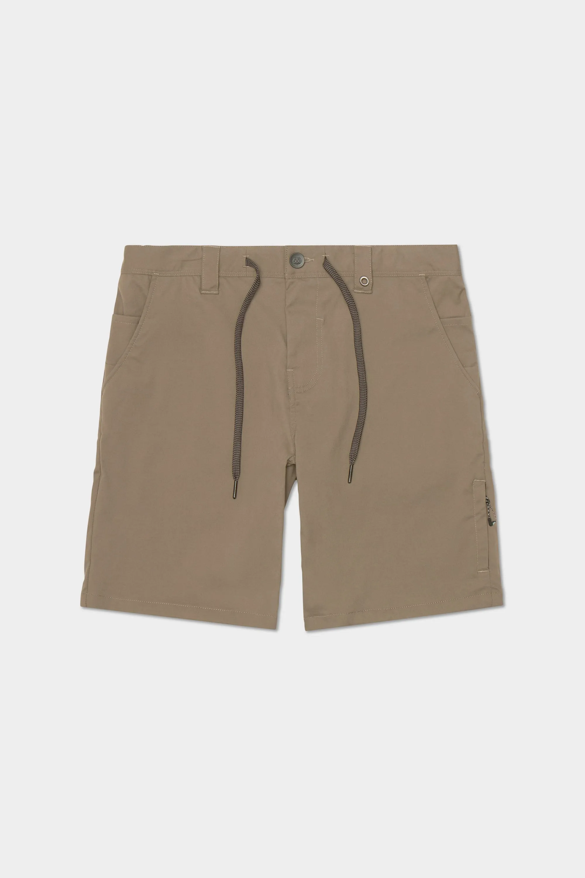 686 Everywhere Hybrid Short Relaxed Fit - Tobacco