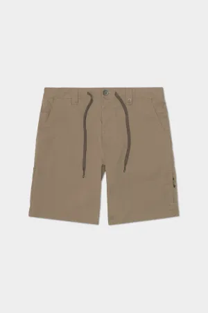 686 Everywhere Hybrid Short Relaxed Fit - Tobacco