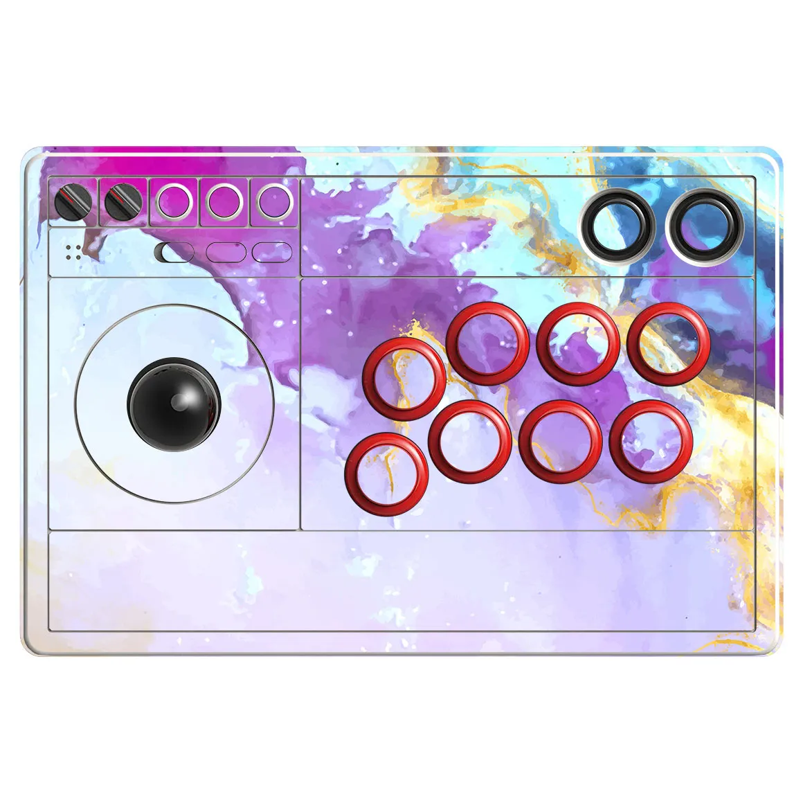 8Bitdo Arcade Stick Oil Paint Series Skins