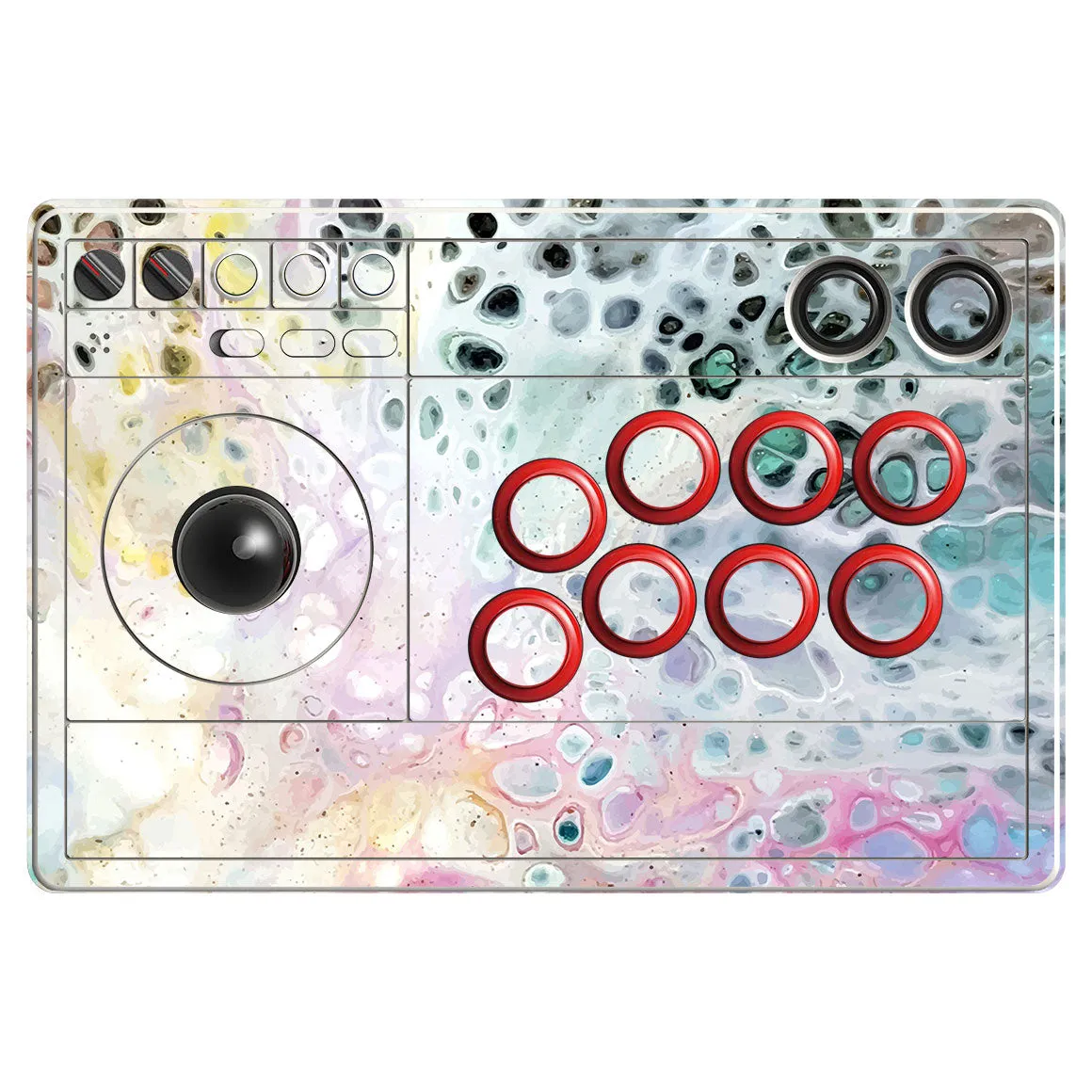 8Bitdo Arcade Stick Oil Paint Series Skins