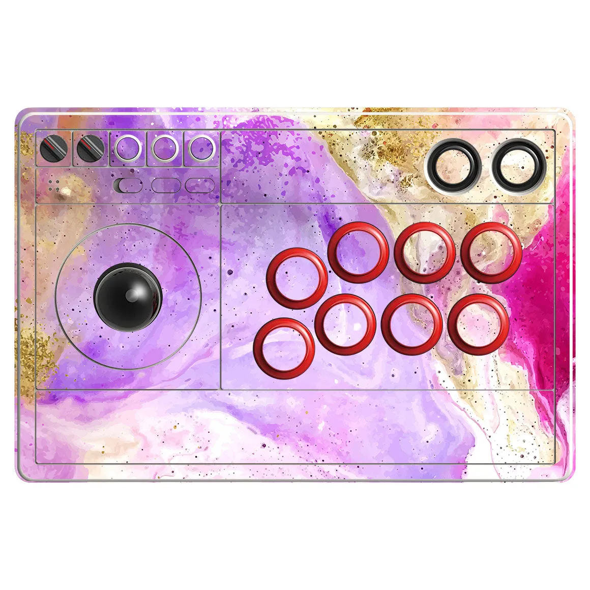 8Bitdo Arcade Stick Oil Paint Series Skins