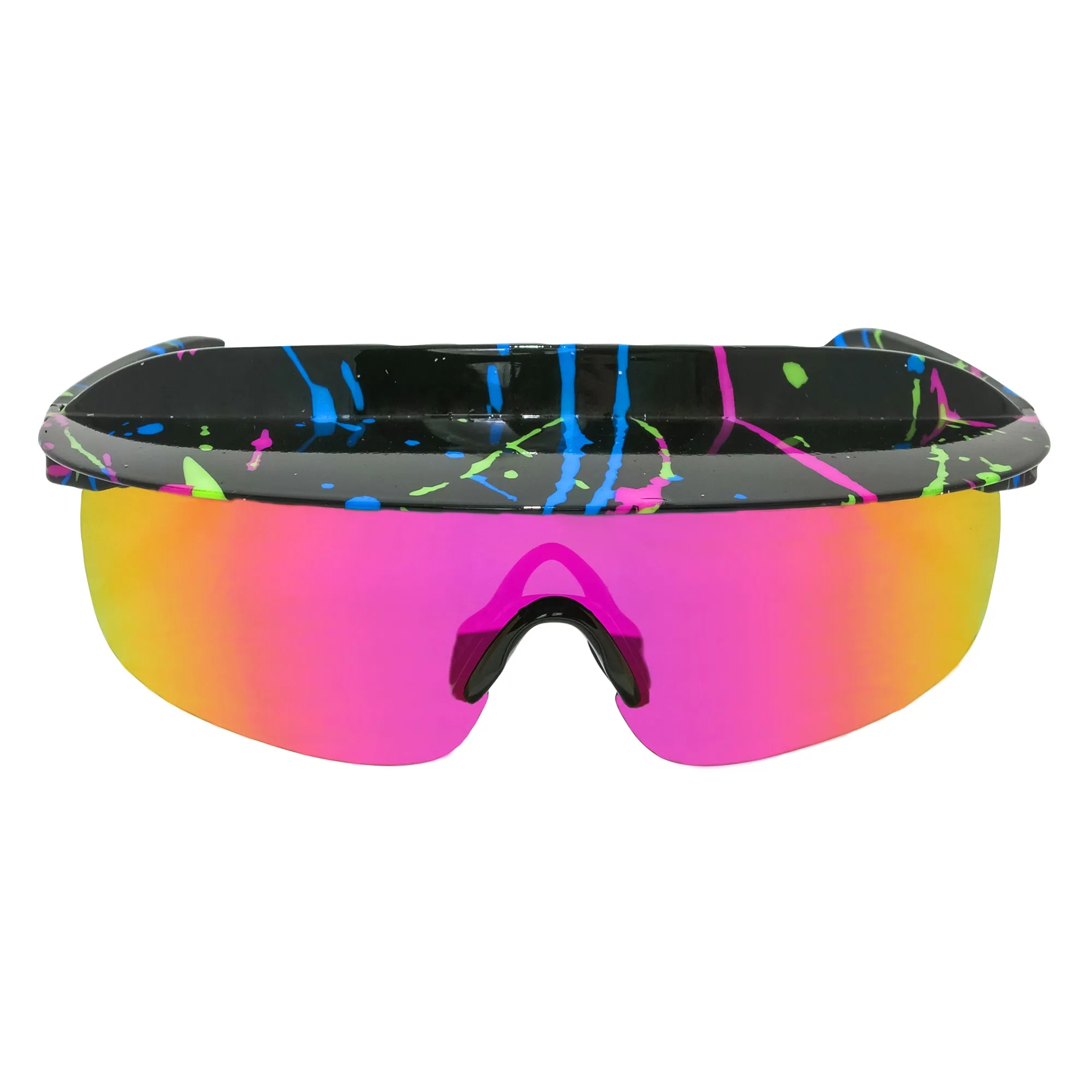 90's Splatter - Visor Shades