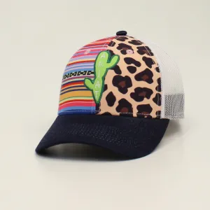 Ariat Ladies Serape & Leopard Print Ballcap