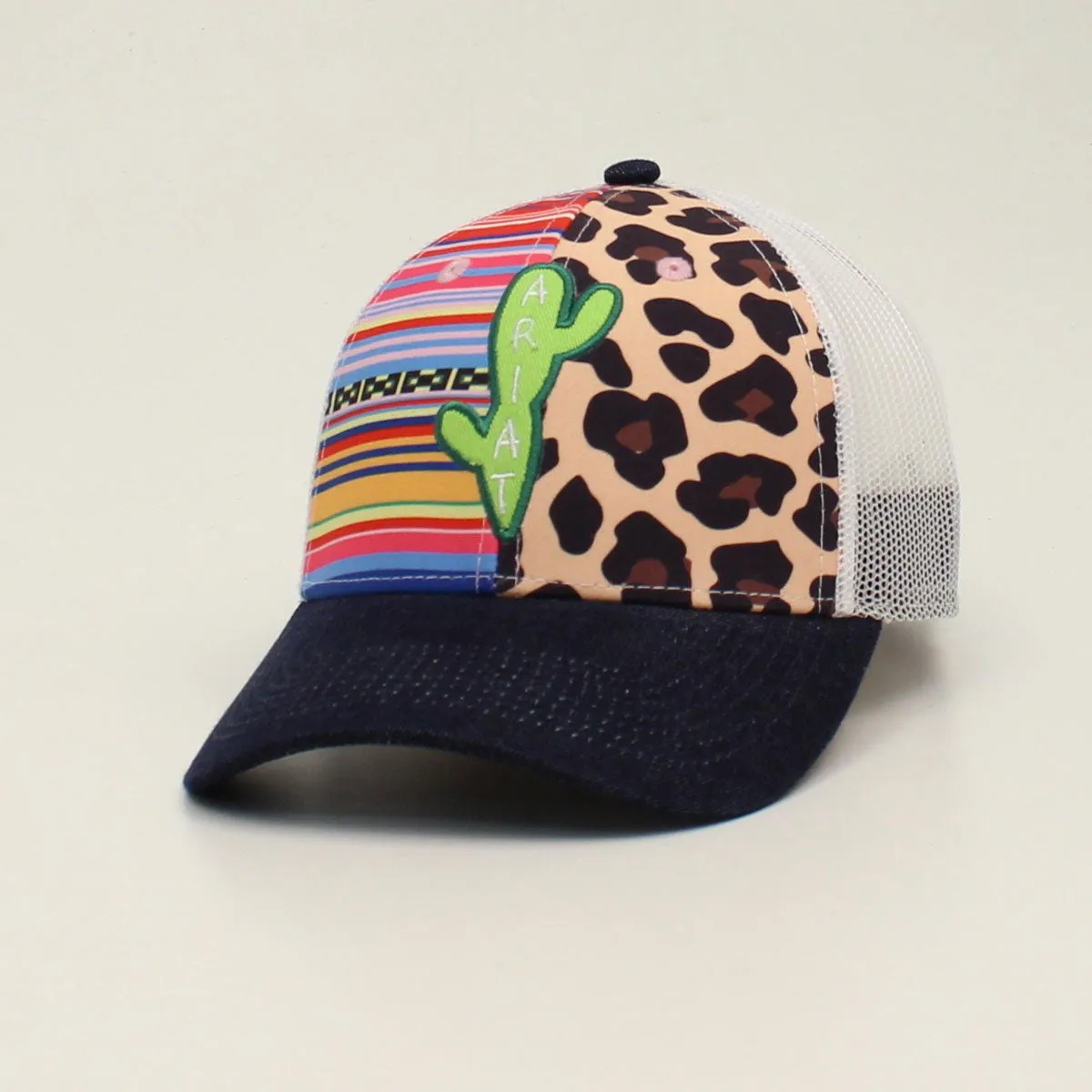 Ariat Ladies Serape & Leopard Print Ballcap