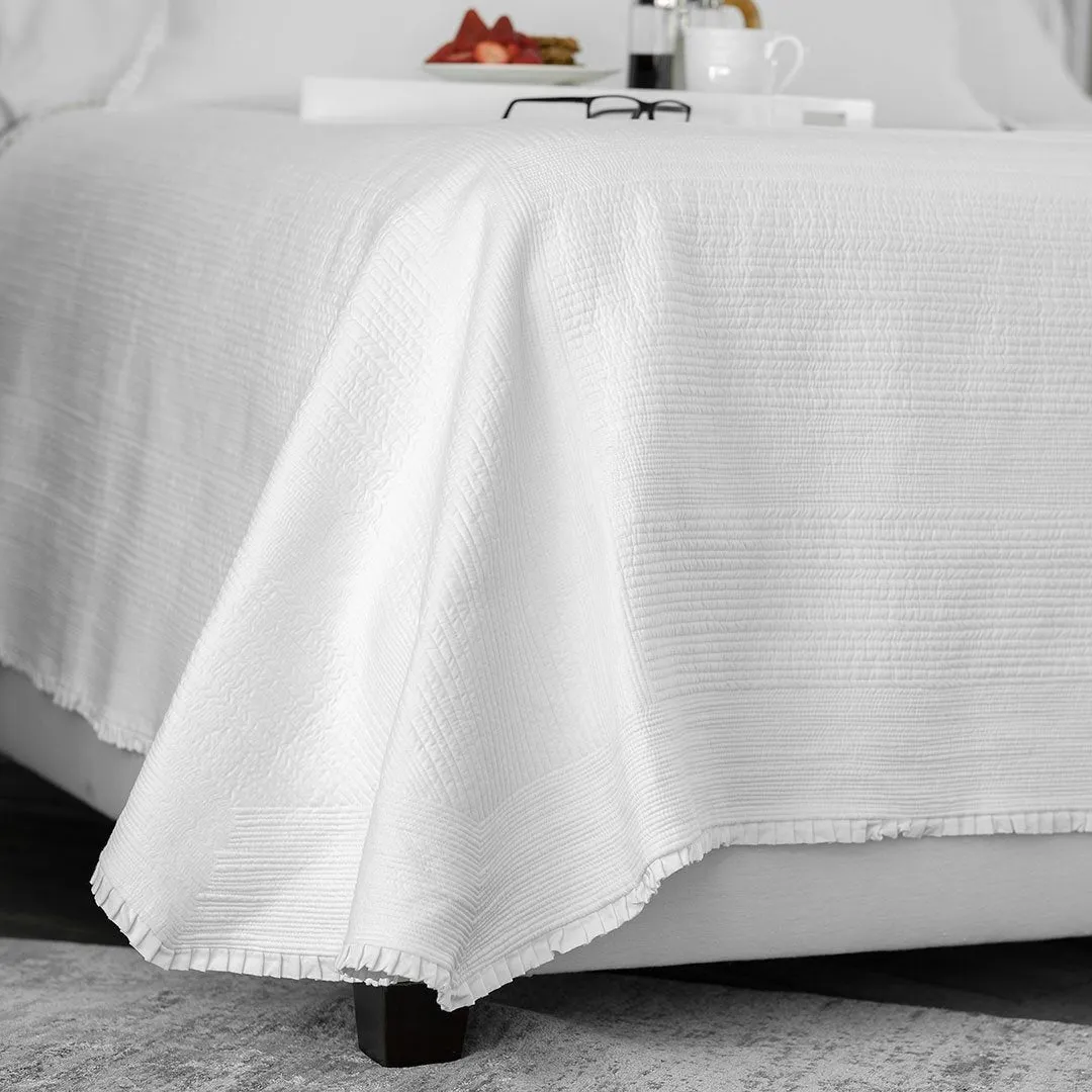 Battersea White Coverlets by Lili Alessandra