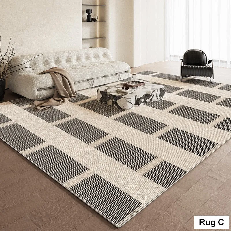 Bedroom Floor Rugs, Simple Abstract Rugs for Living Room, Contemporary Abstract Rugs for Dining Room, Modern Rug Ideas for Living Room