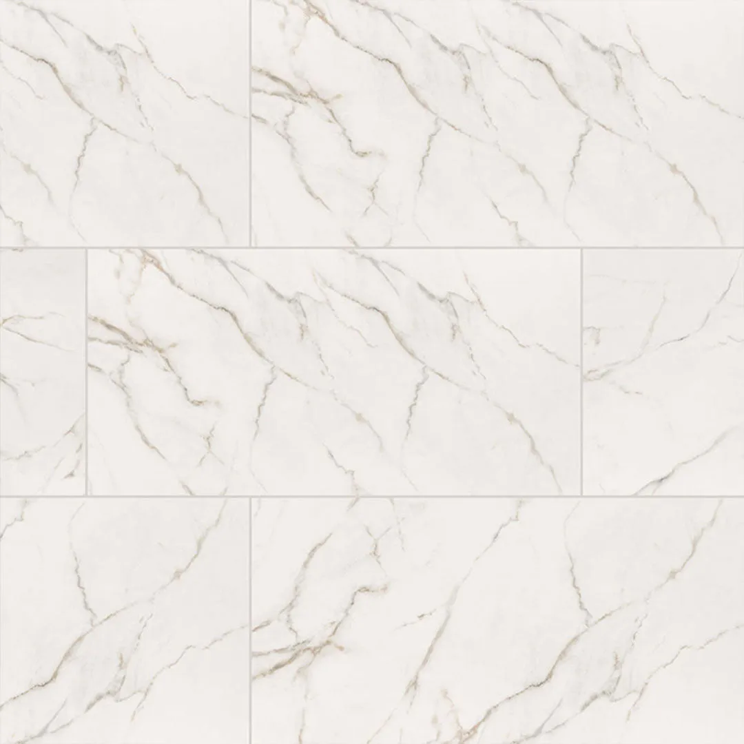 Calacatta Lucca Matte, 12" x 24" - Porcelain Tile