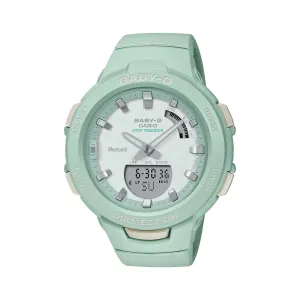 Casio Baby-G Bluetooth¶ô¶¸ Mint Green Resin Band Watch BSAB100CS-3A BSA-B100CS-3A