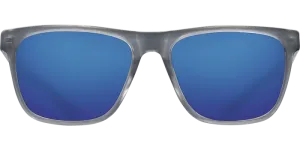 Costa Del Mar Apalach Matte Gray Frame - Blue Mirror 580 Glass Lens - Polarized Sunglasses