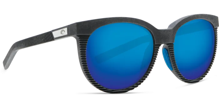 Costa Del Mar Victoria Sunglasses - Net Gray w/Blue Rubber/Blue Mirror 580G