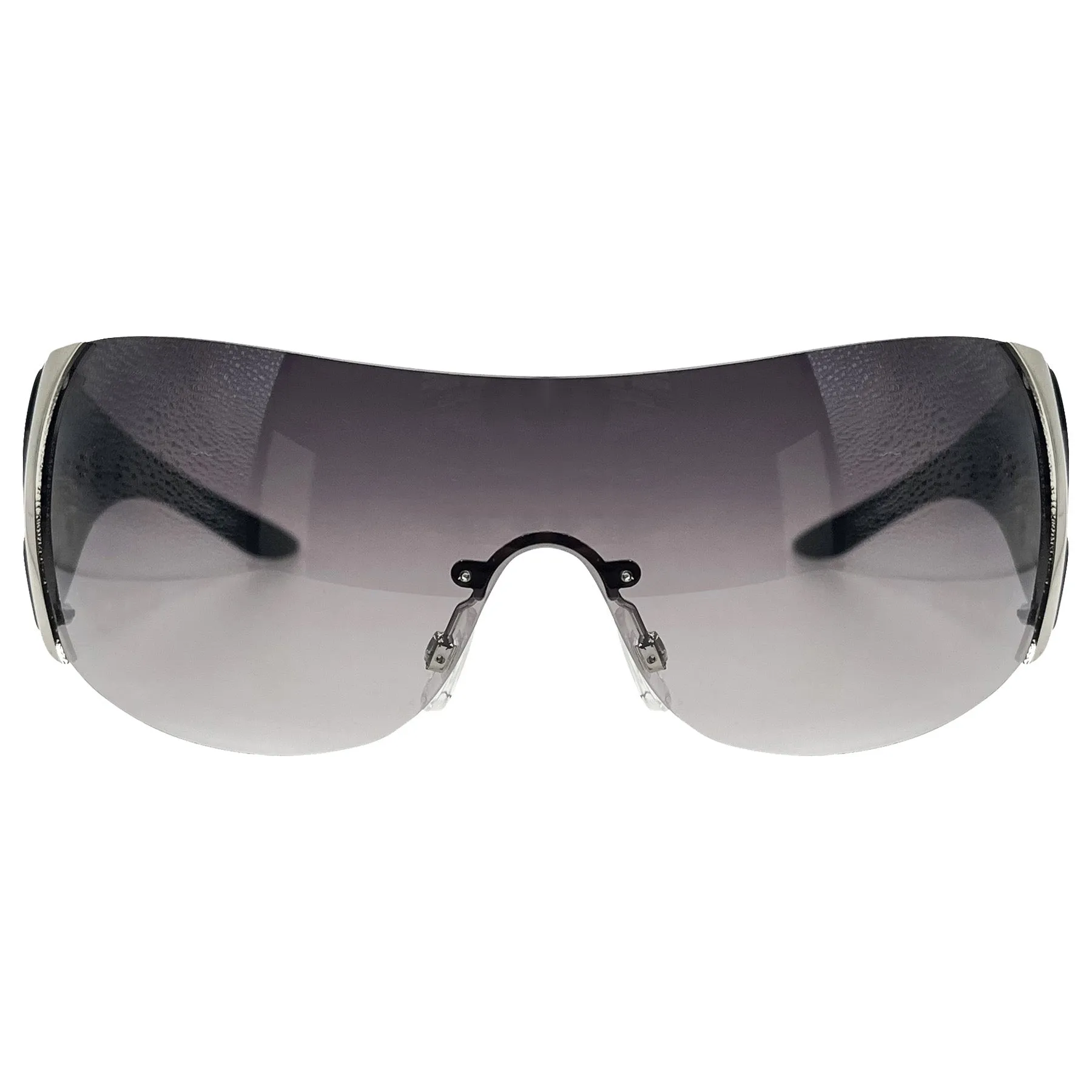 FERGALICIOUS Rimless Shield Sunglasses