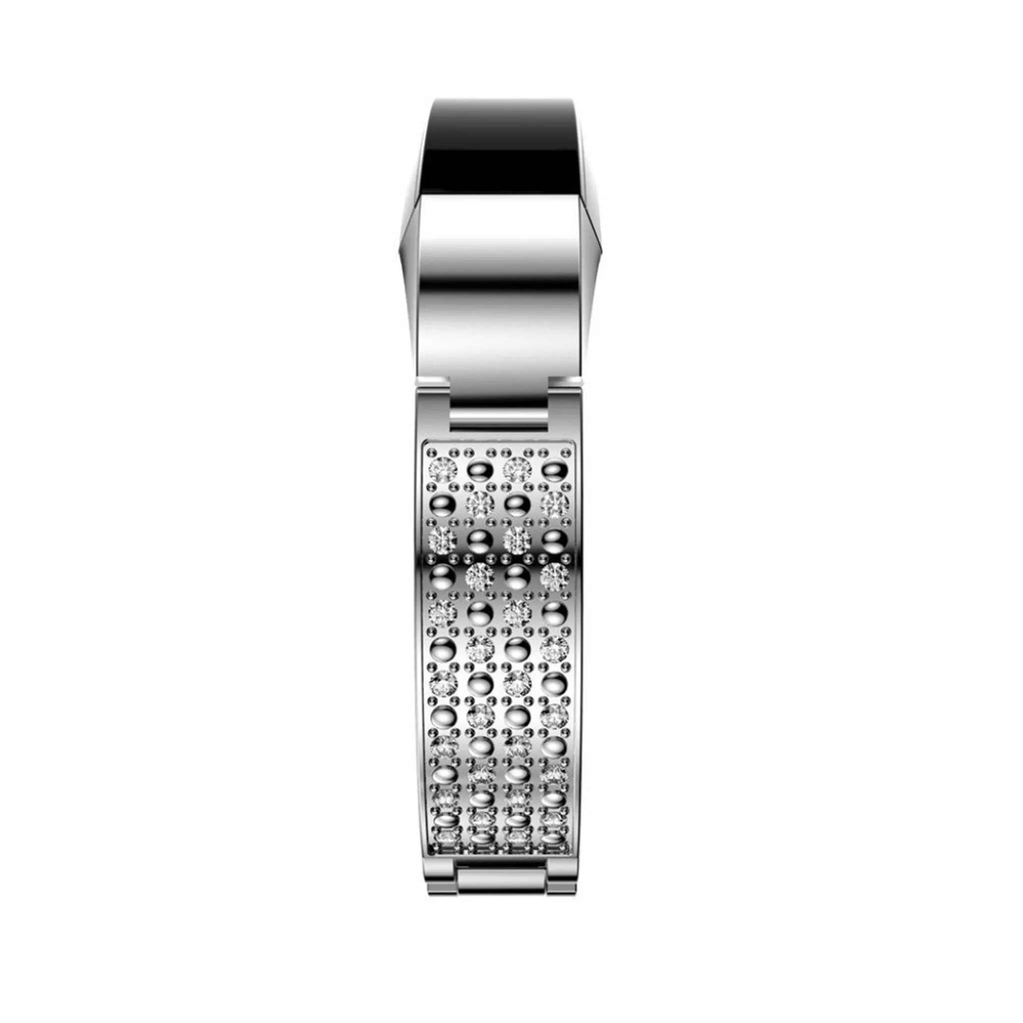 Fitbit Alta durable elegant alloy watch band - Silver