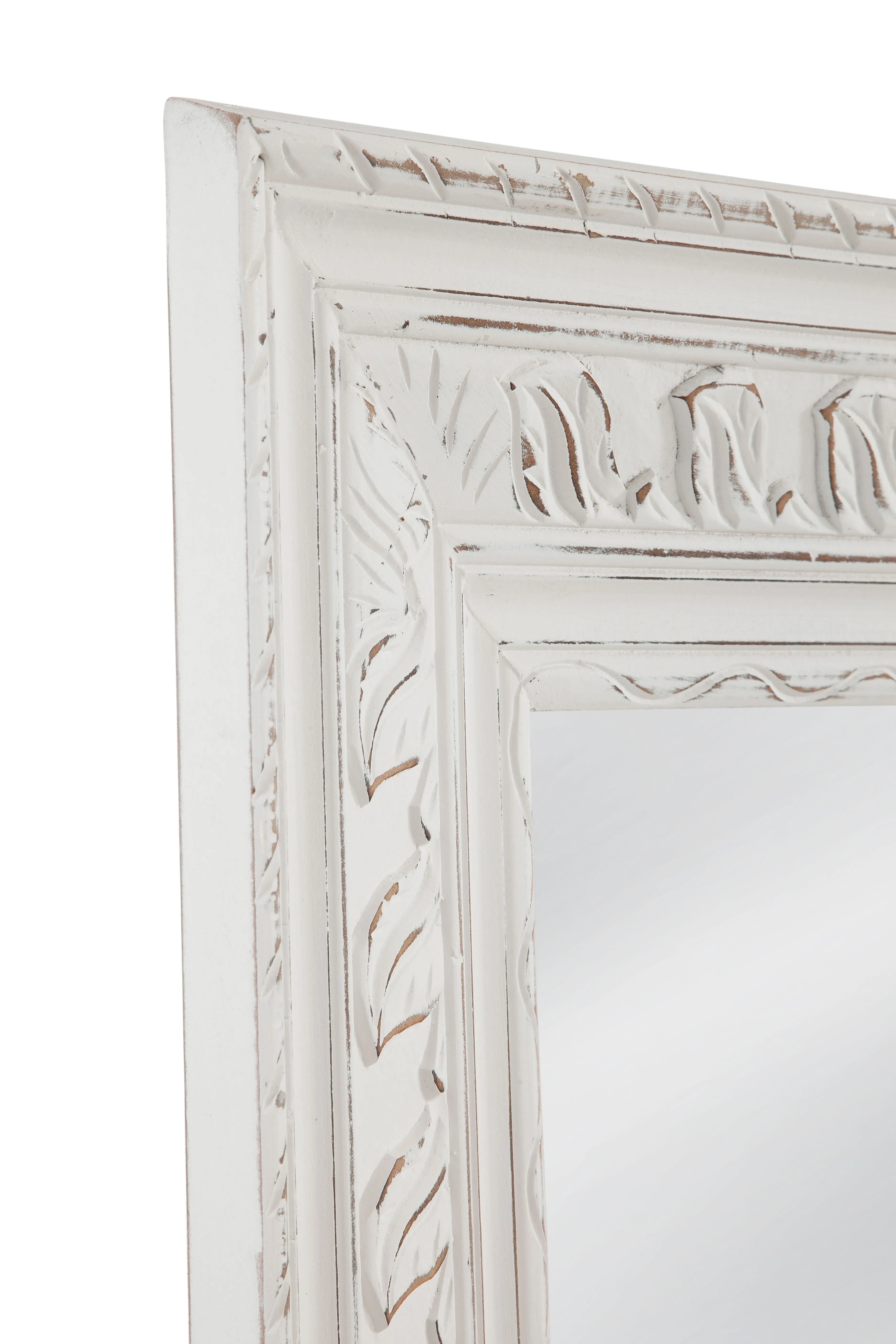 Ives - Floor Mirror - White