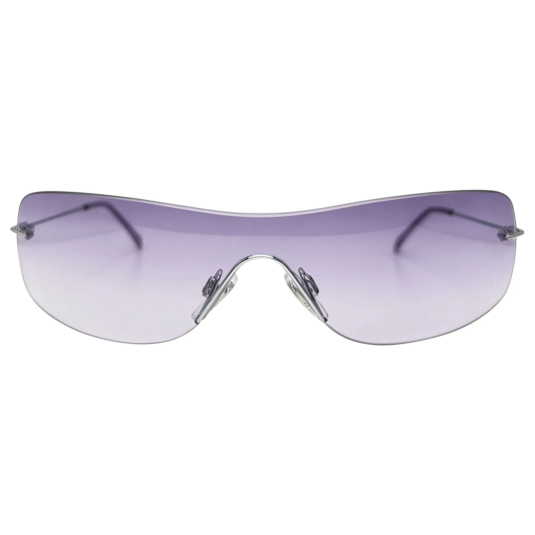 JUICY Rimless Shield Sunglasses