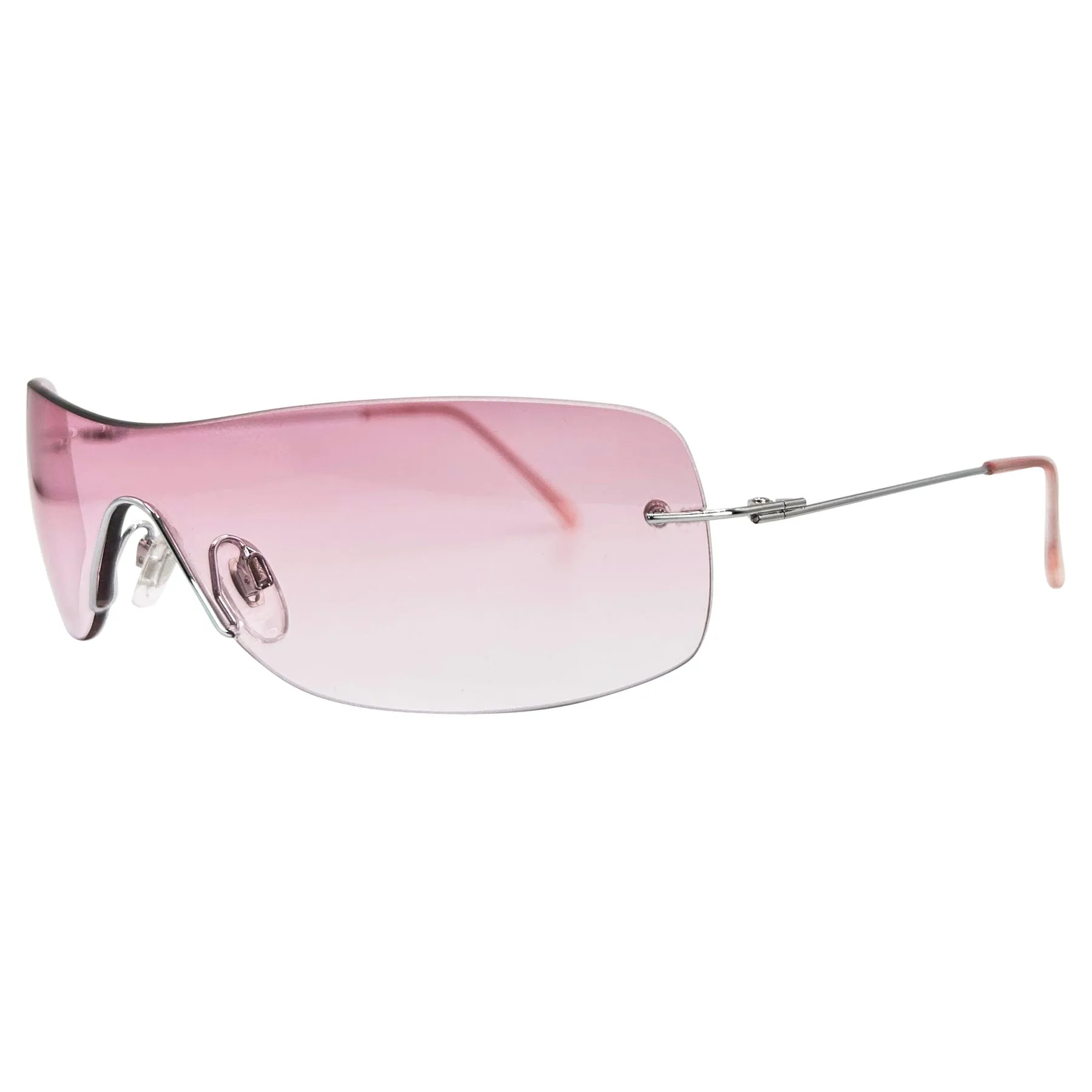 JUICY Rimless Shield Sunglasses