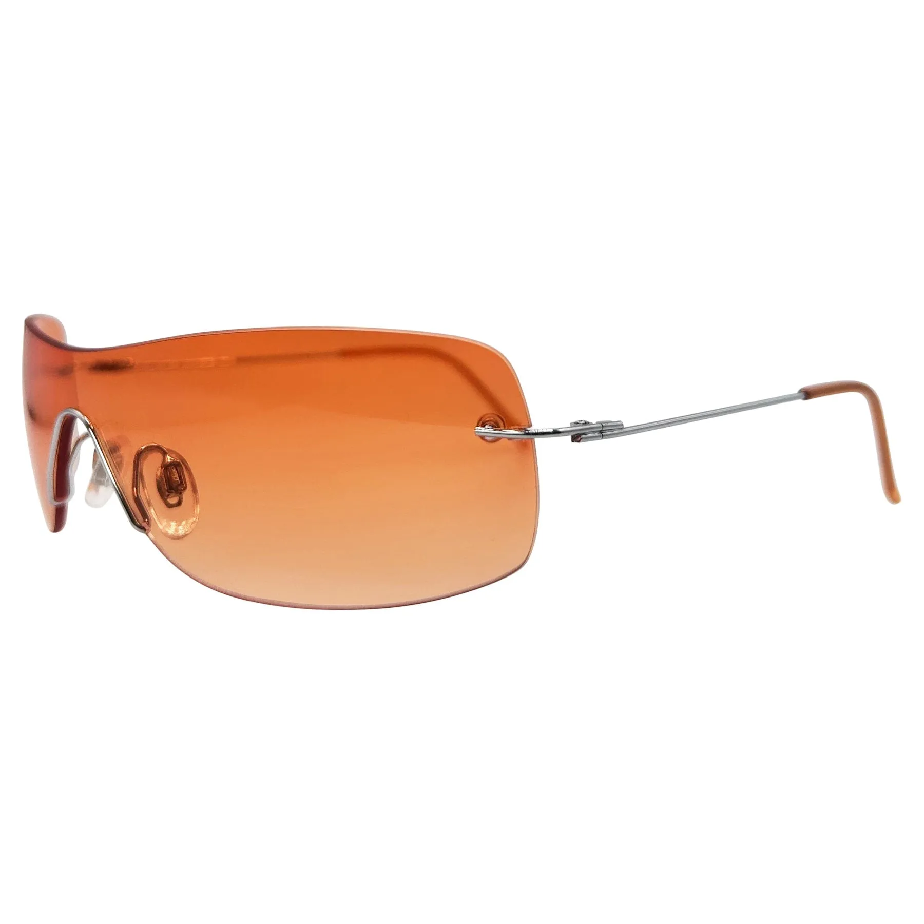 JUICY Rimless Shield Sunglasses