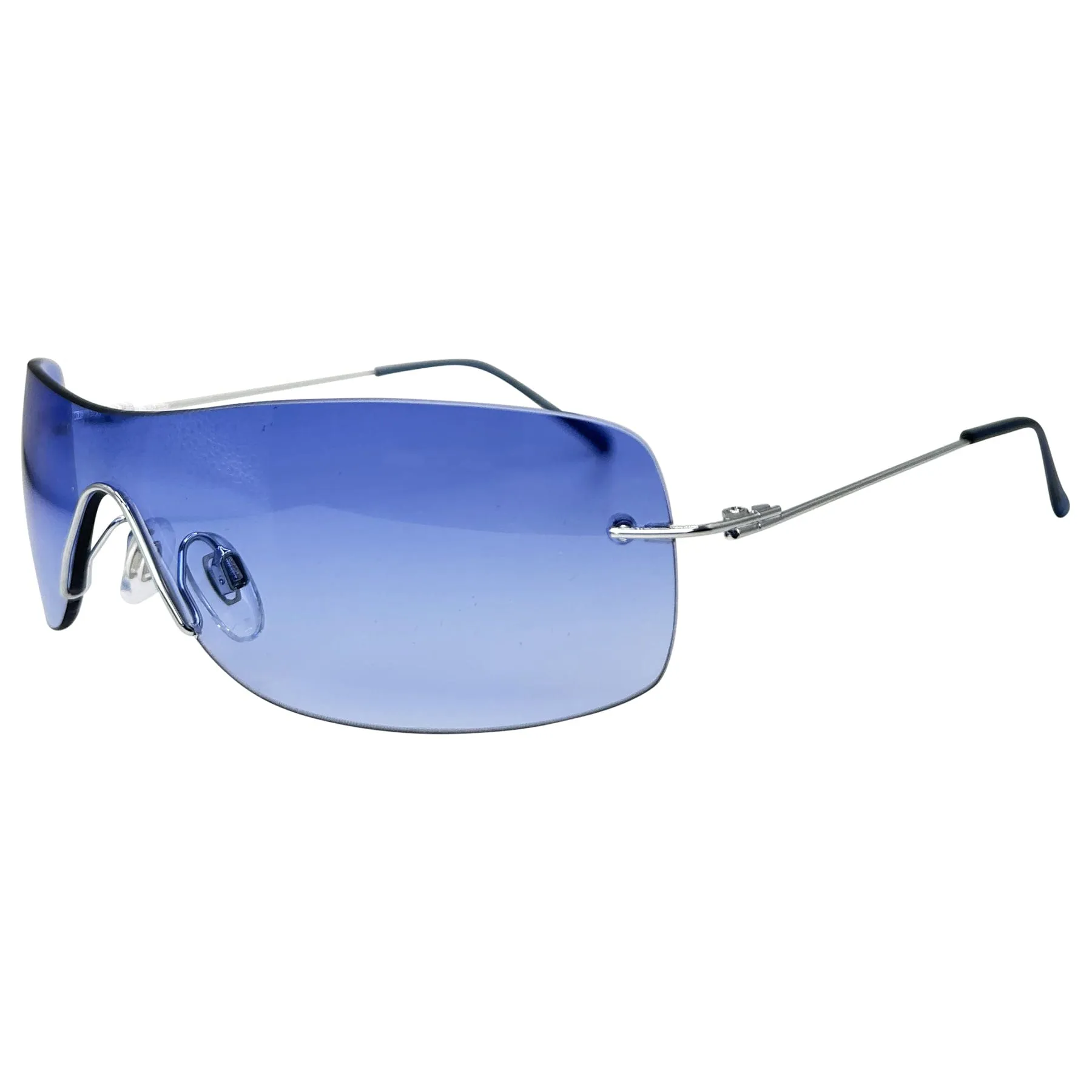 JUICY Rimless Shield Sunglasses