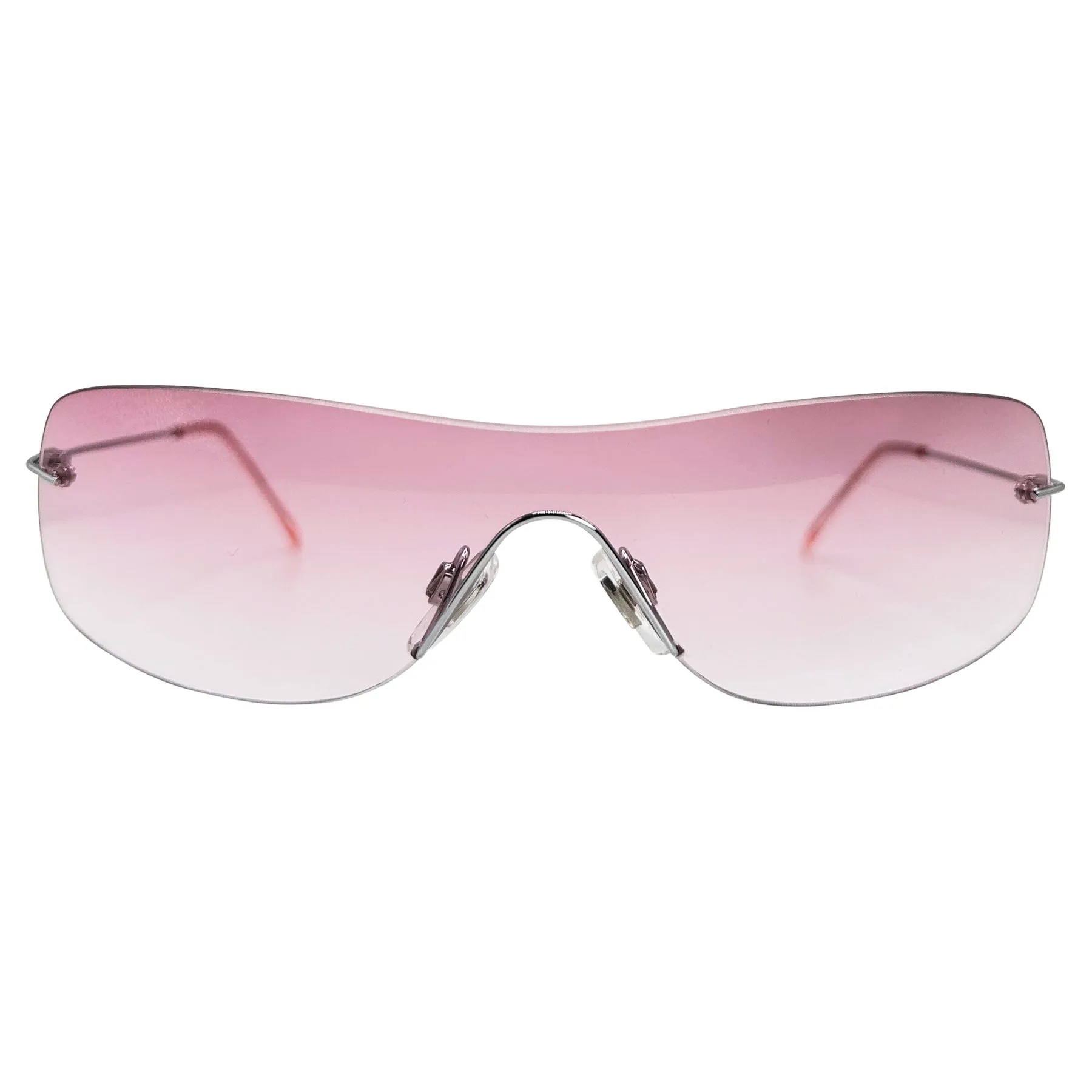 JUICY Rimless Shield Sunglasses