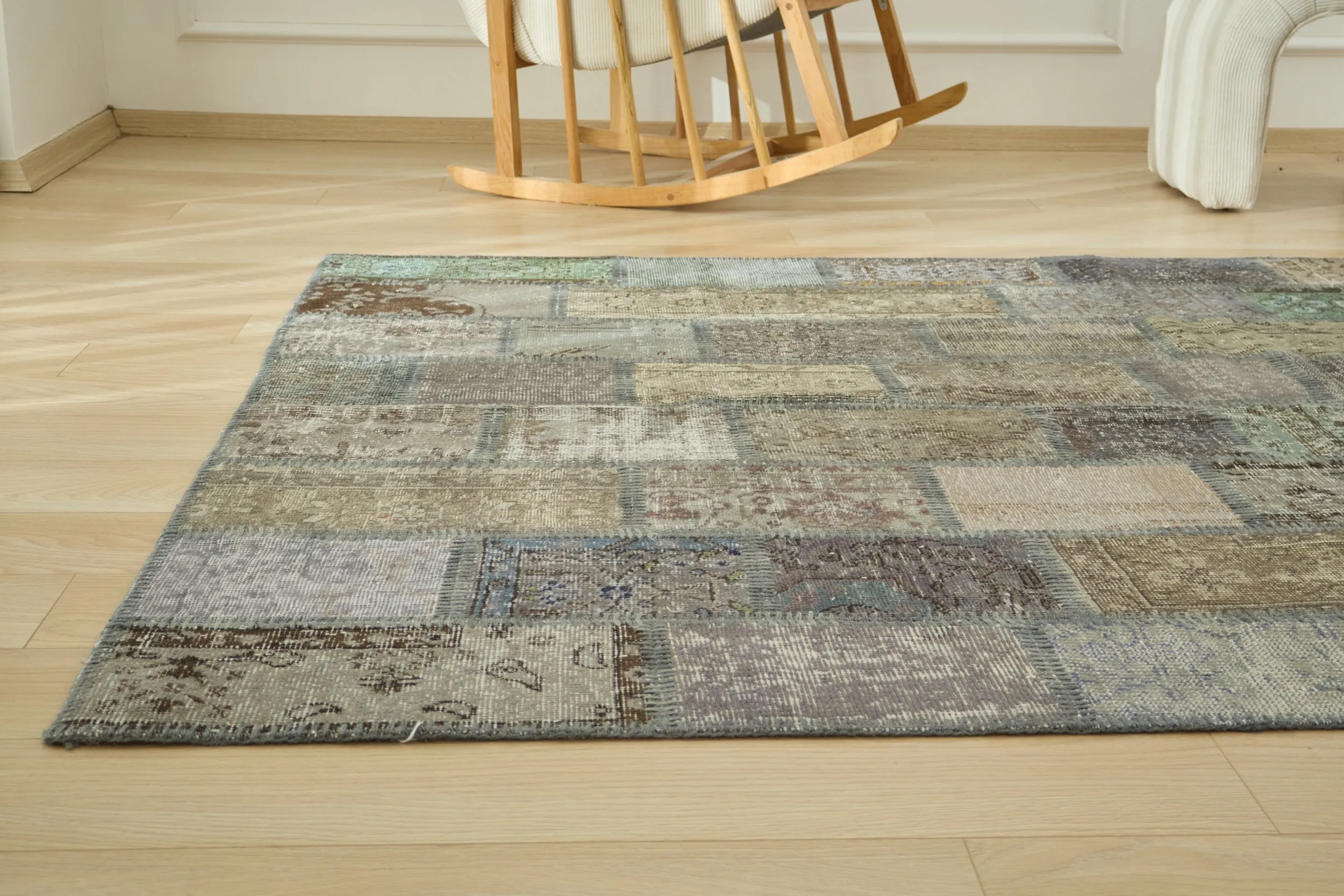 Keely - Vintage Turkish Patchwork Rug