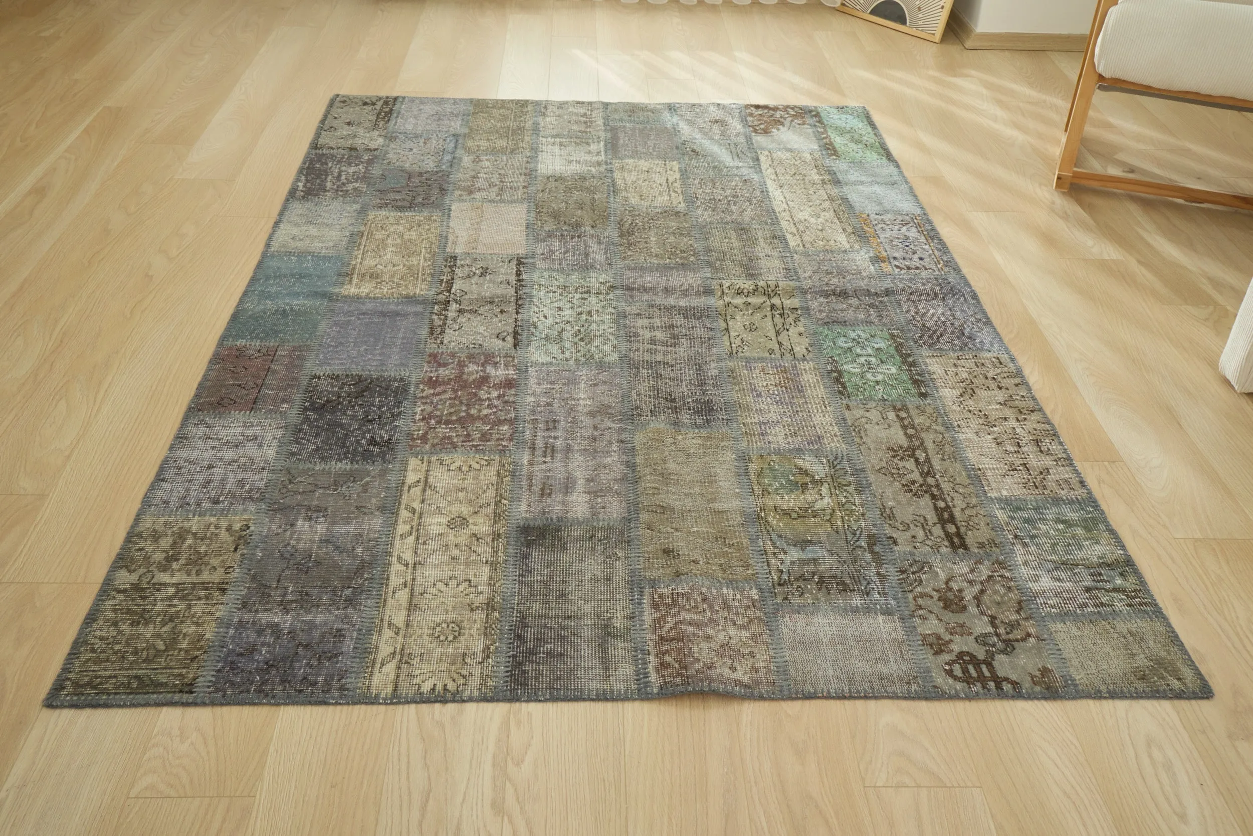 Keely - Vintage Turkish Patchwork Rug