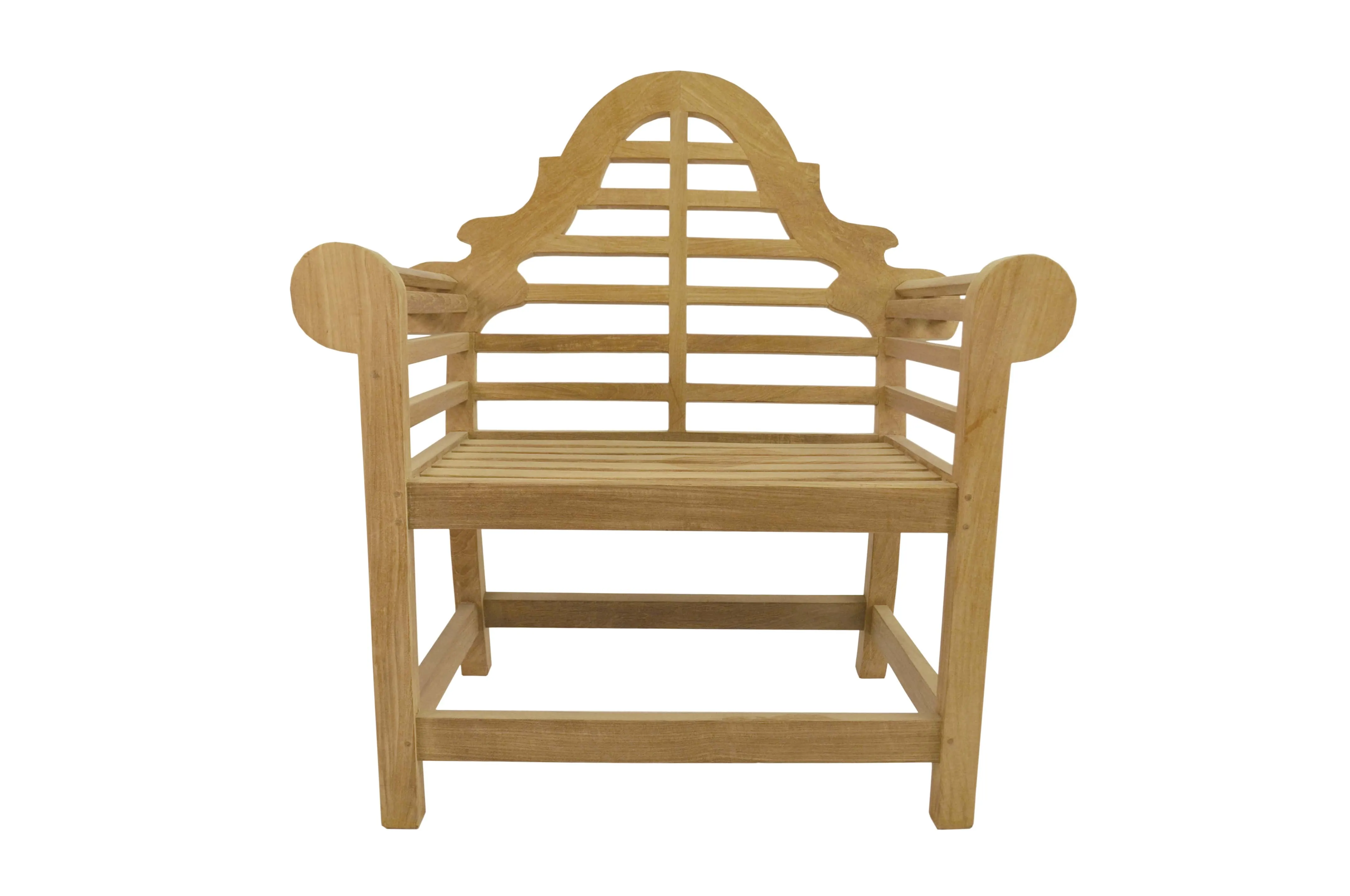 Marlborough 4-Piece Conversation Set, Seats 5 People - Crafted In Teak & Sanded To Natural Form, Arrives Free In 5 - 9 Working Days.