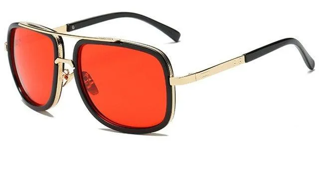 Mens Vintage Wayfarer/Gold Rim/Mens vintage sunglasses