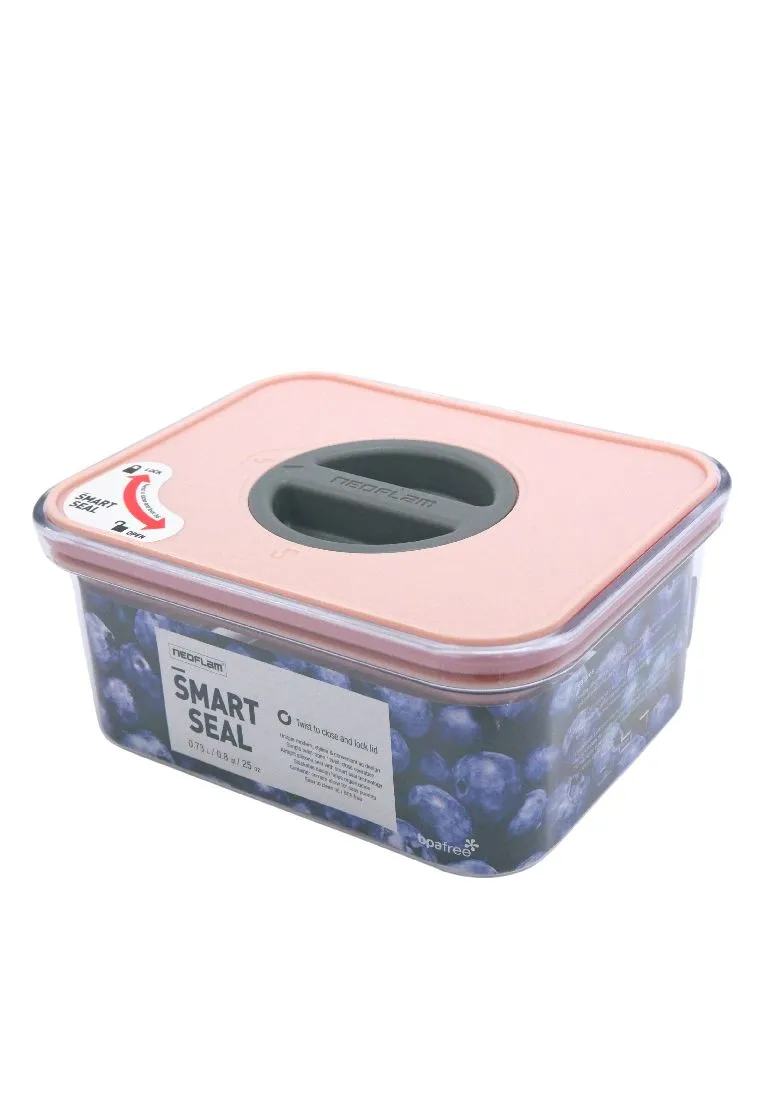 Neoflam Rectangular Food Keeper - Pink