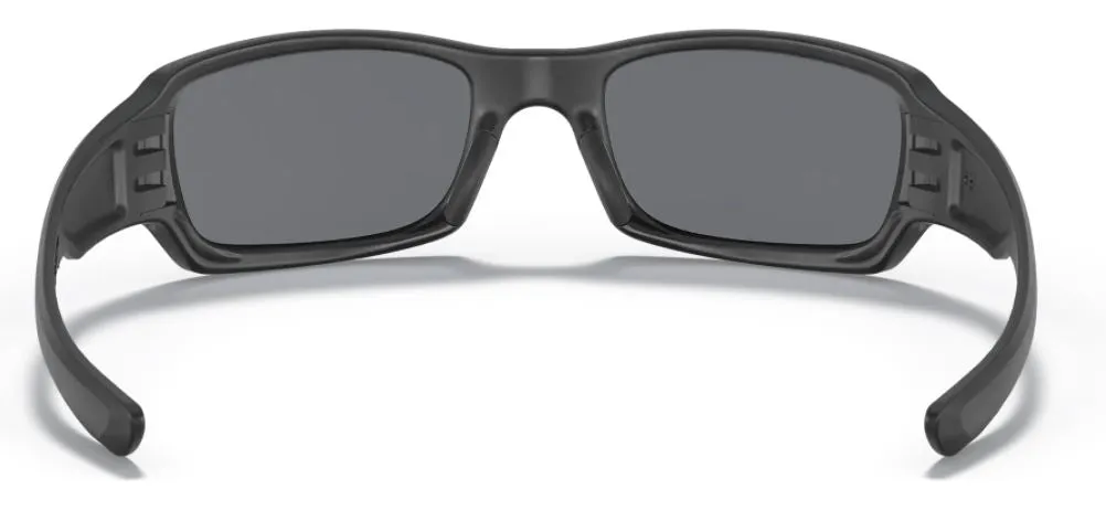 Oakley Standard Issue Mens Fives Squared USA Flag Collection Matte Black Frame - Gray Lens - Non Polarized Sunglasses