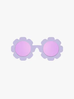 Polarized Flower Sunglasses - Iris | Lavender Mirrored Lens