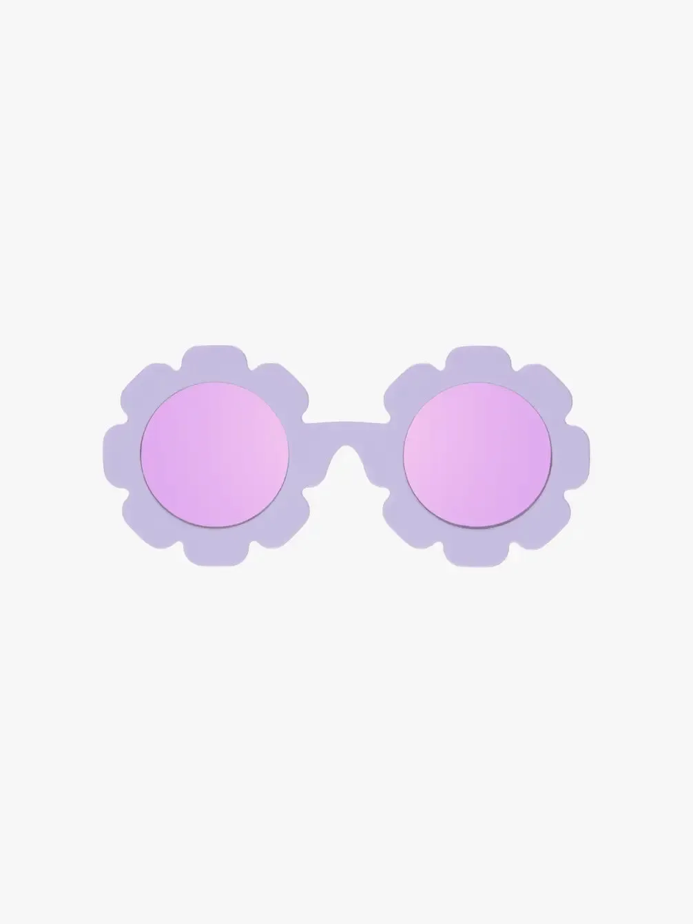 Polarized Flower Sunglasses - Iris | Lavender Mirrored Lens