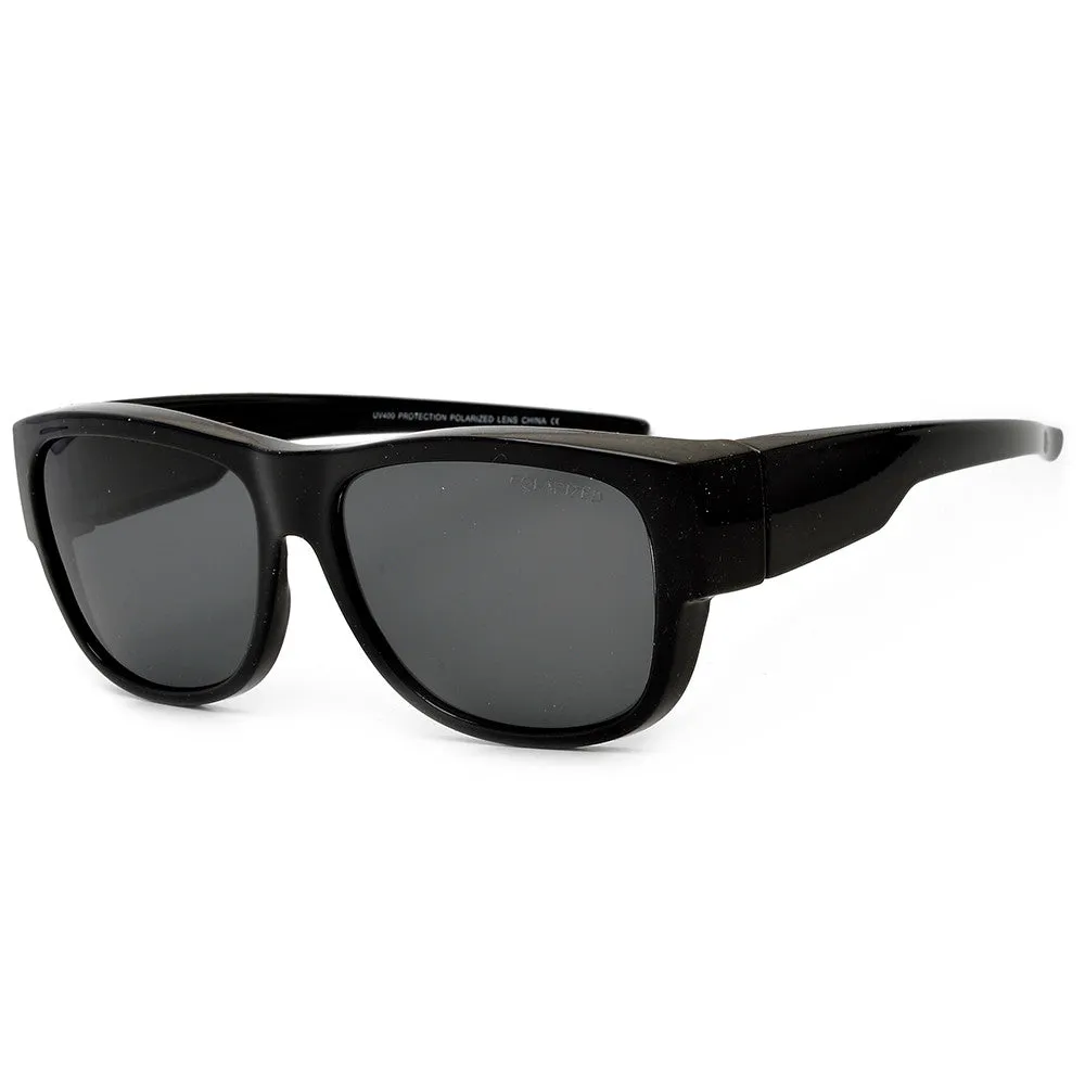 Polarized Full Coverage Wrap Around Dark Shades