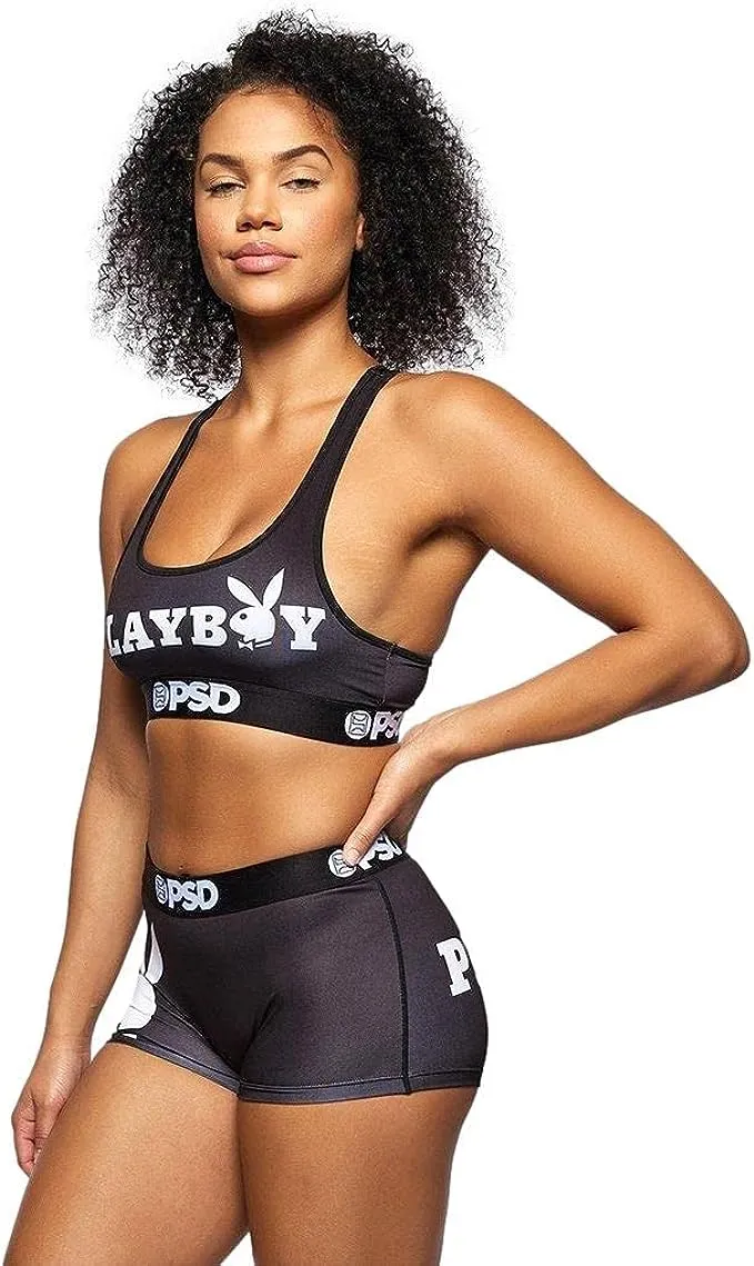 PSD Women's Playboy Logo Boy Shorts