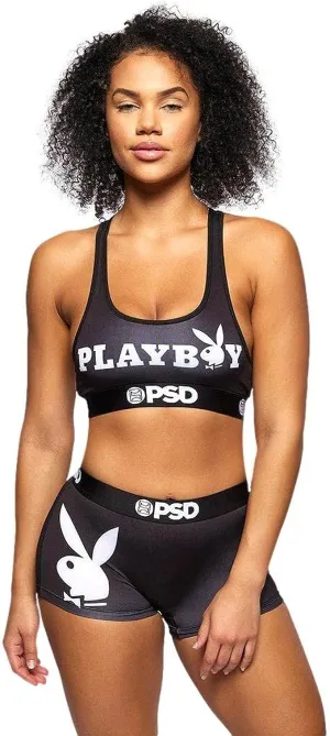 PSD Women's Playboy Logo Boy Shorts