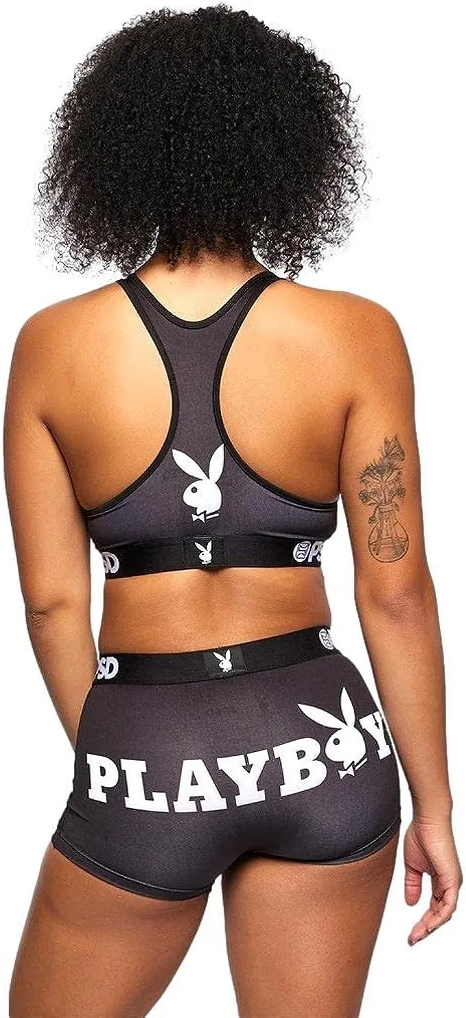 PSD Women's Playboy Logo Boy Shorts