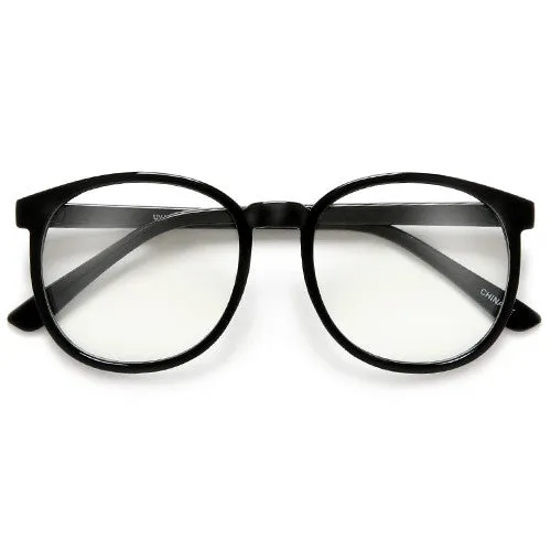 Retro Round Horn Rimmed P3 Frame Eyewear Glasses