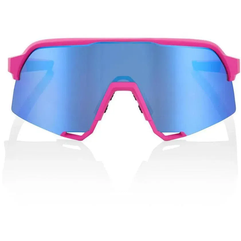 RIDE 100% Eyewear S3 - Pink Hiper Blue Multilayer Mirror Lens