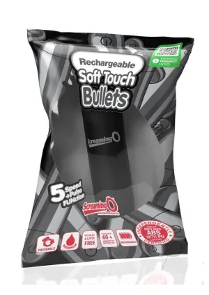 Screaming O Soft Touch Bullets Black