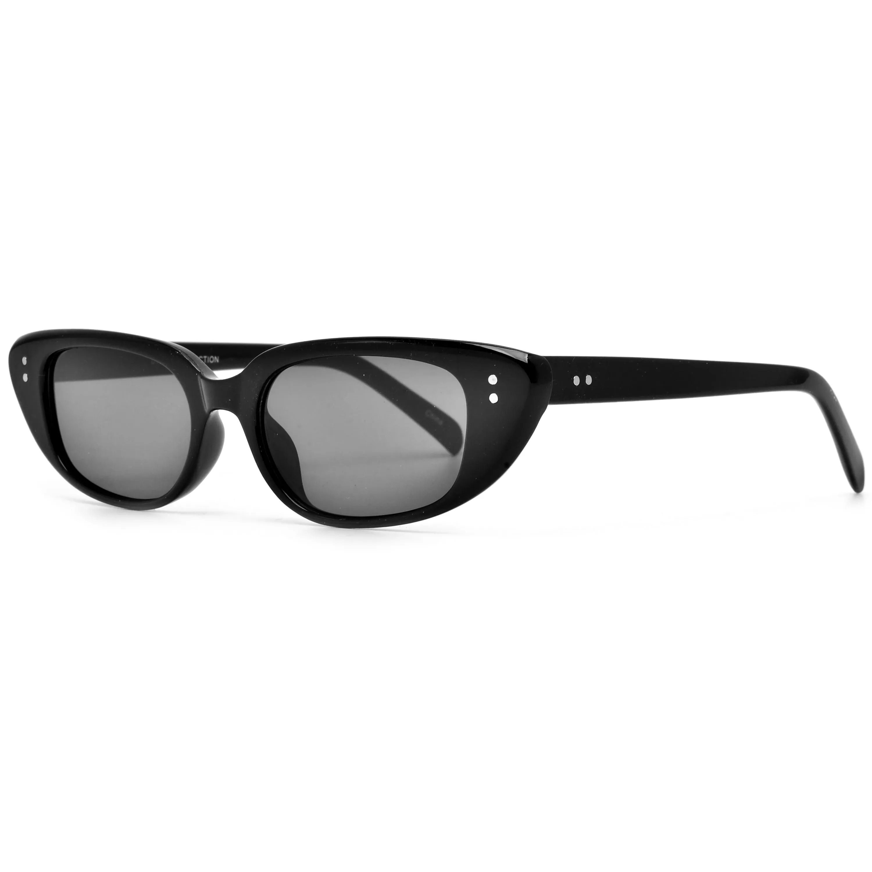 Slim Vintage Cat Eye Sunglasses