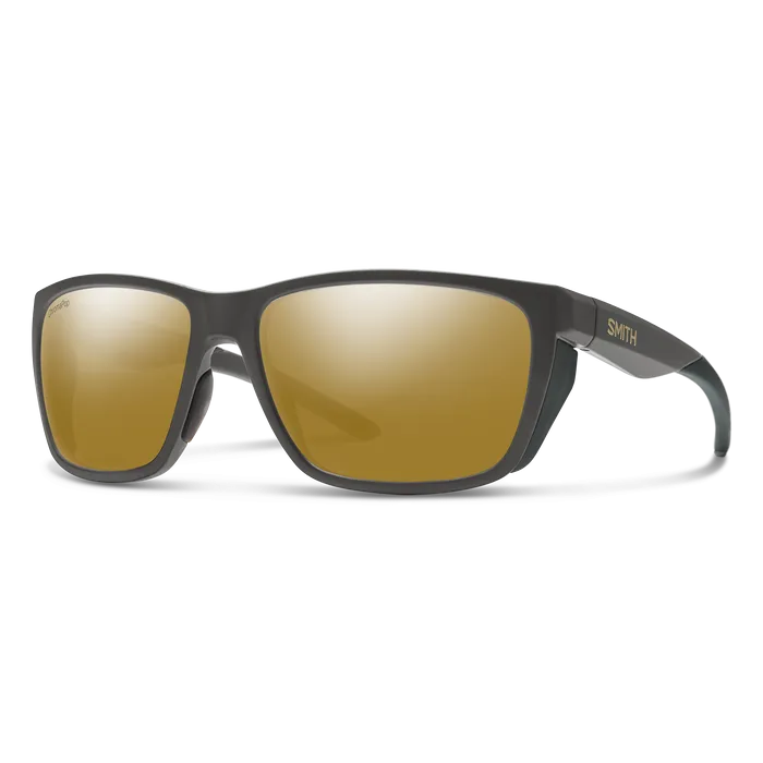 Smith Longfin Matte Gravy Frame - ChromaPop Polarized Bronze Mirror Lens - Polarized Sunglasses