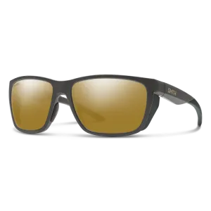 Smith Longfin Matte Gravy Frame - ChromaPop Polarized Bronze Mirror Lens - Polarized Sunglasses