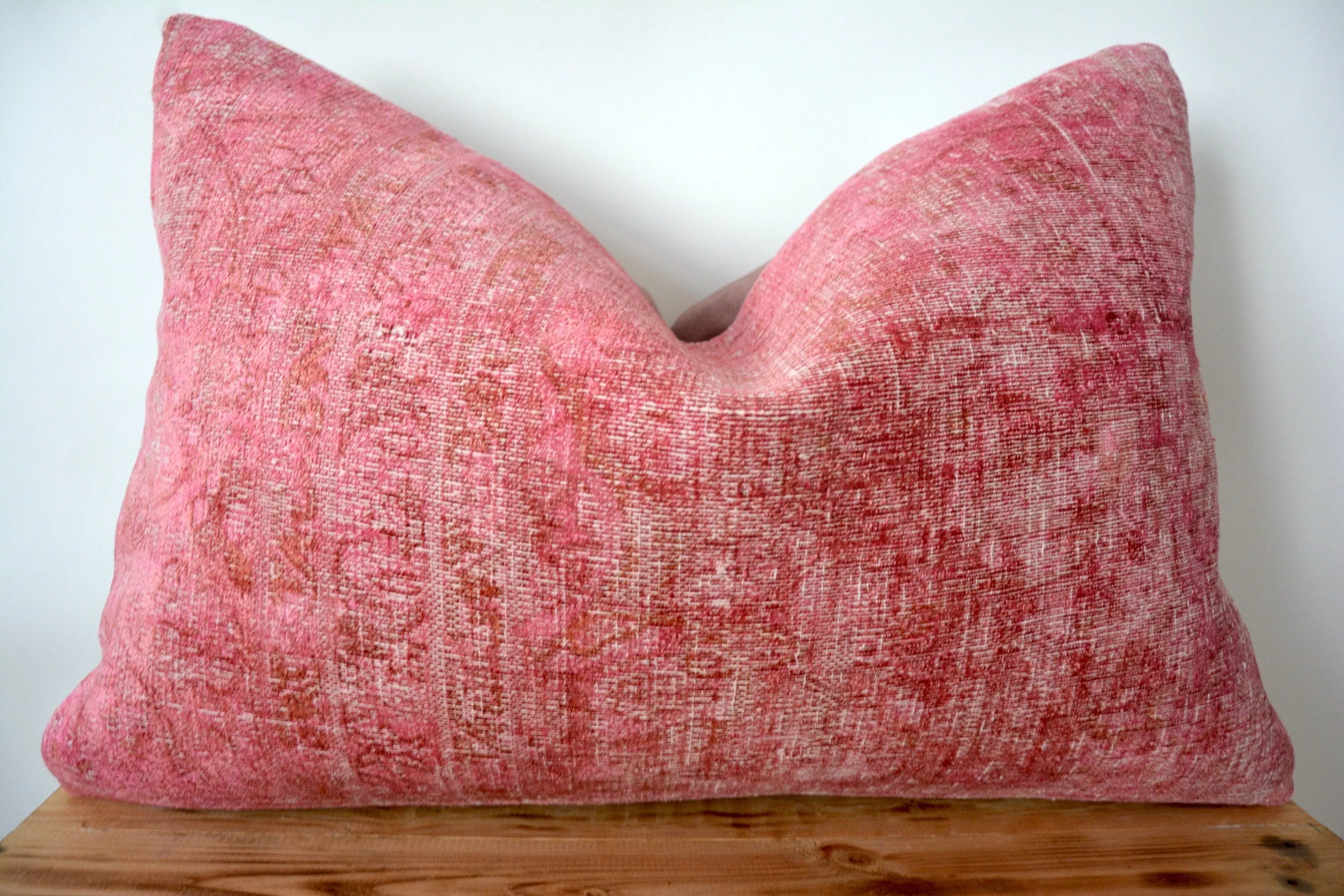 Stefanie - Pink Bamboo Silk Pillow Cover