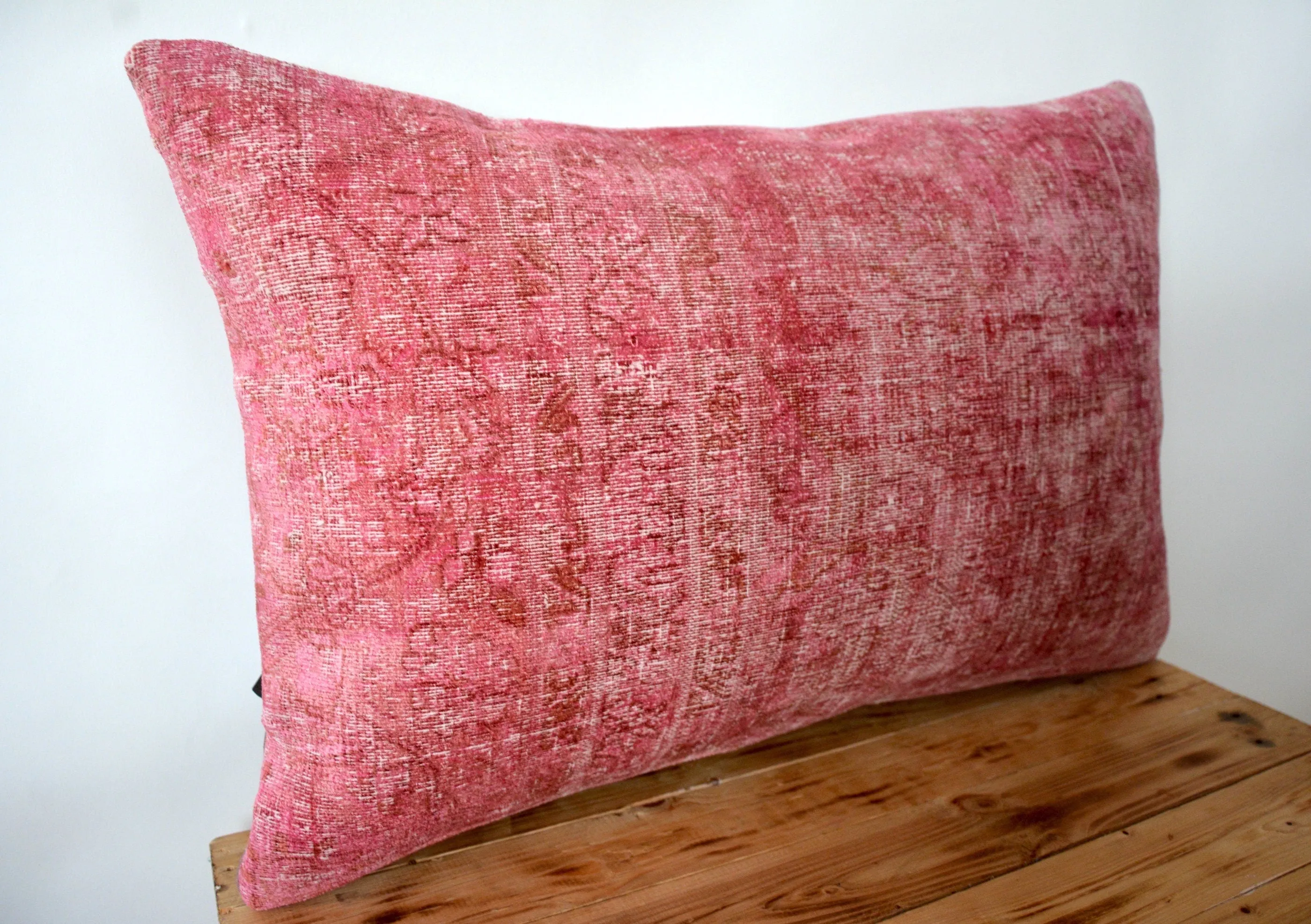 Stefanie - Pink Bamboo Silk Pillow Cover