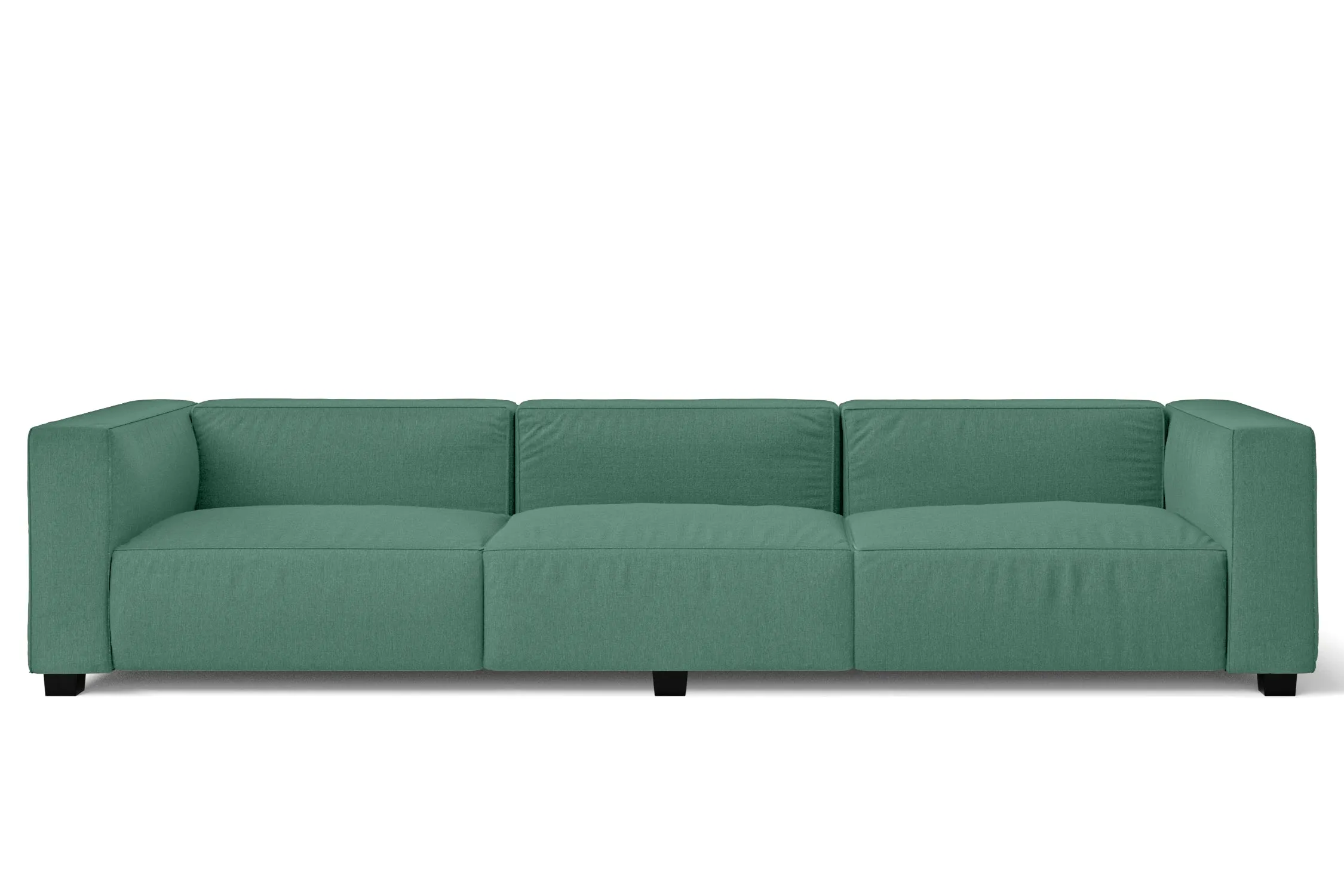 Taranto 4 Seater Sofa Mint Green Linen Fabric