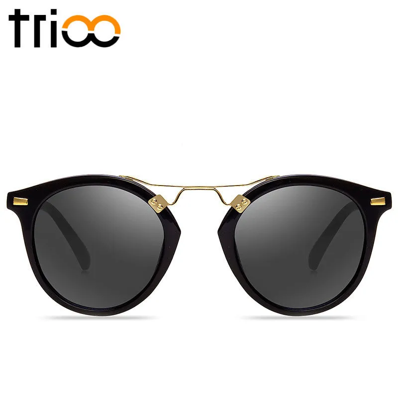 TRIOO Oval Frame Women's Sunglasses