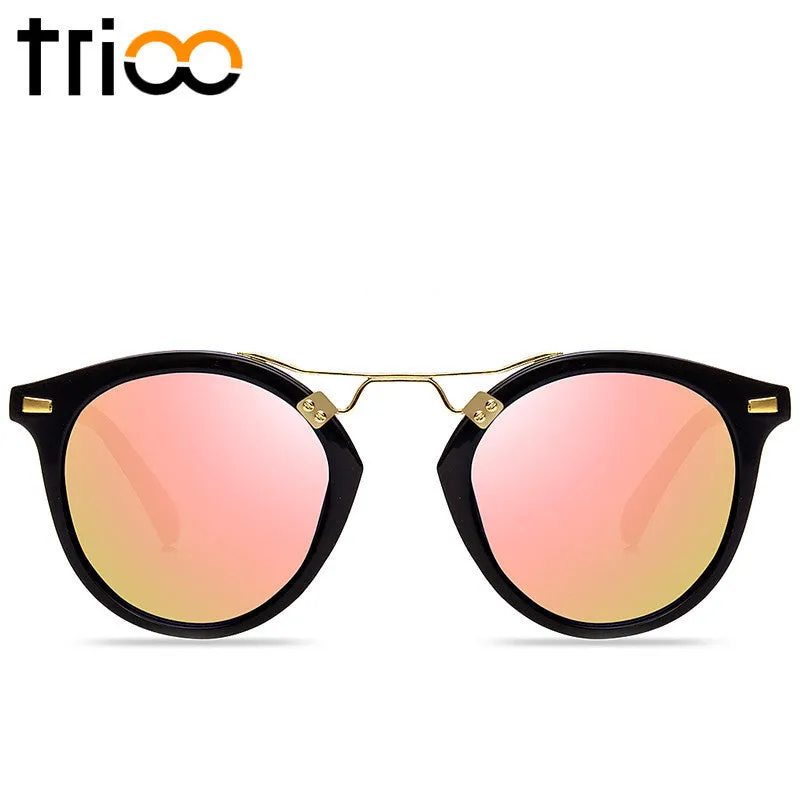 TRIOO Oval Frame Women's Sunglasses