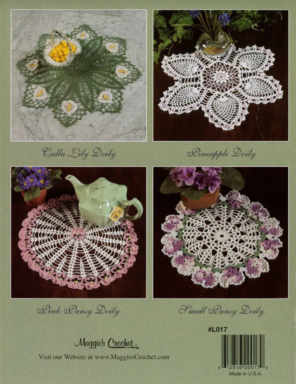 Vintage Doilies Crochet Pattern Leaflet