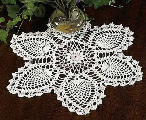 Vintage Doilies Crochet Pattern Leaflet