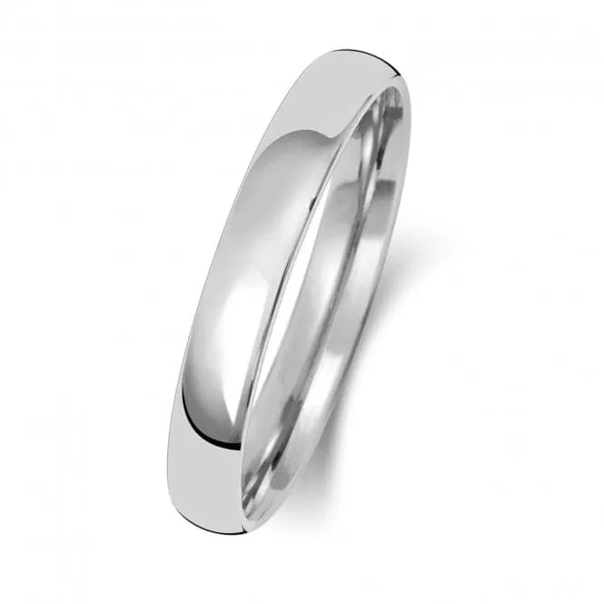 Wedding Band 18K Slight Court 3mm-2.0 Wedding  Ring WQ113WEH/I